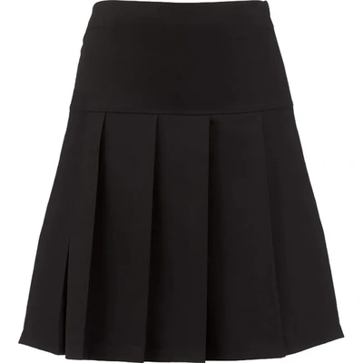  1ef - Senior - Panel - Full - Pleated - Skirt - Black 1