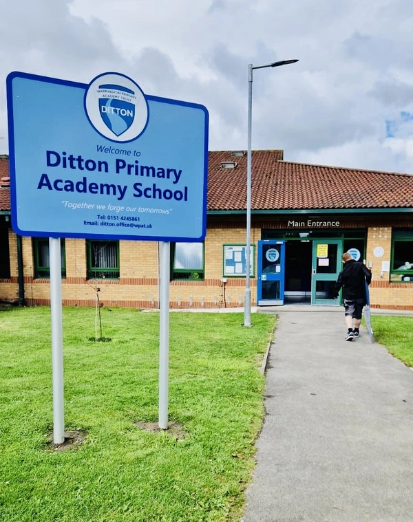 School Entrance Signage